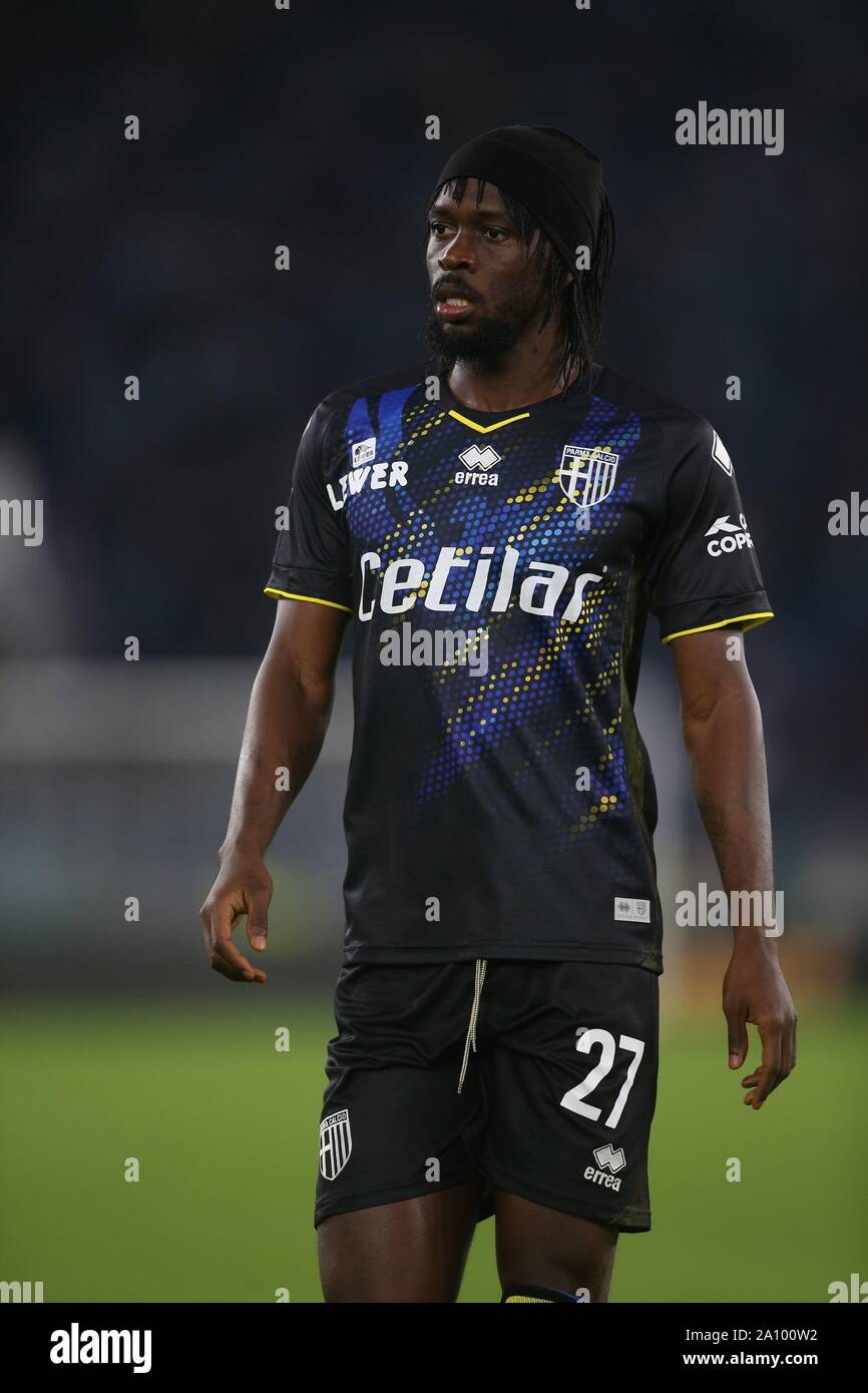 Rome, Italy. 22nd Sep, 2019. Rome, Italy - September 22, 2019: GERVINHO (PARMA)in action during the Italian Serie A soccer match between SS LAZIO and PARMA, at Olympic Stadium in Rome. Credit: Independent Photo Agency/Alamy Live News Stock Photo
