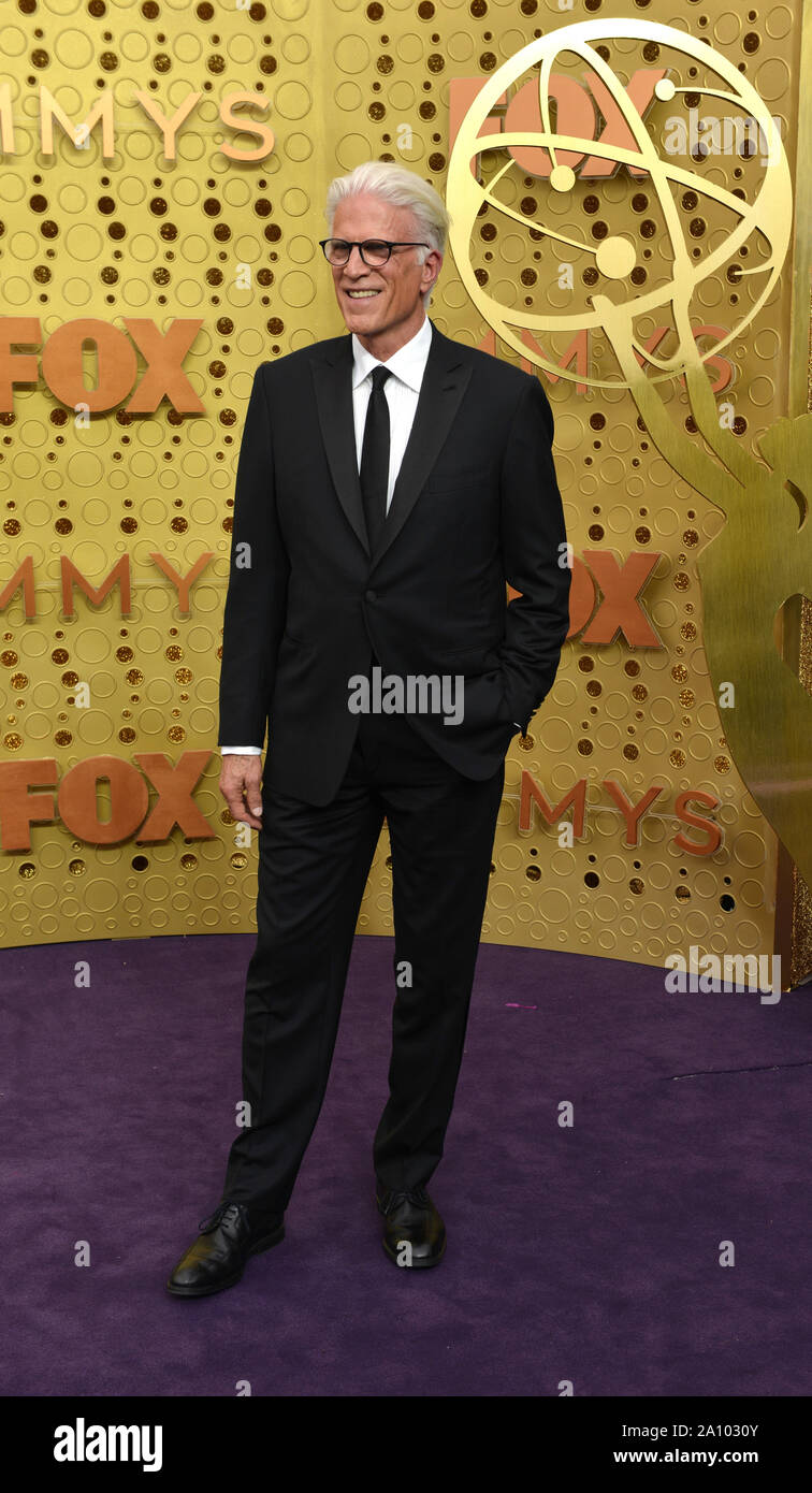 Ted Danson arrives for the 71st annual Primetime Emmy Awards held at ...