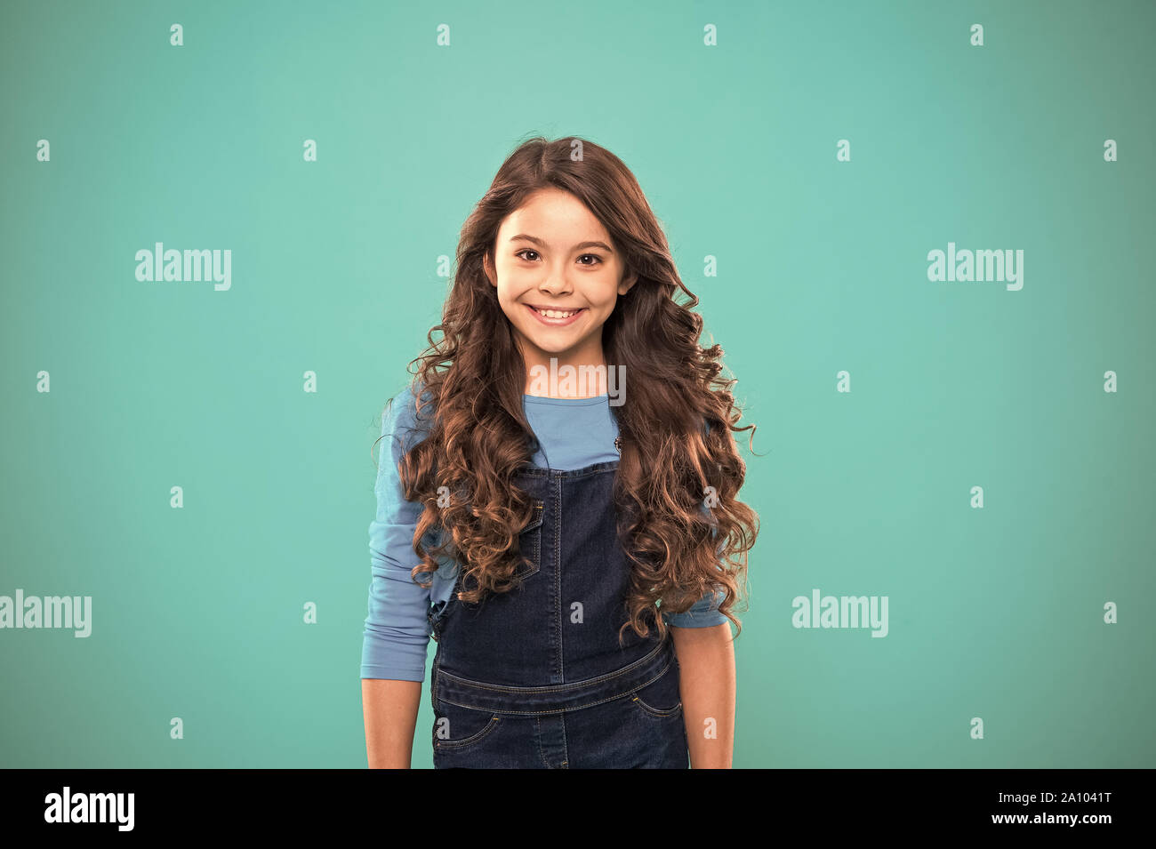 Extreme Hair Volume Kid Girl Long Healthy Shiny Hair Kid