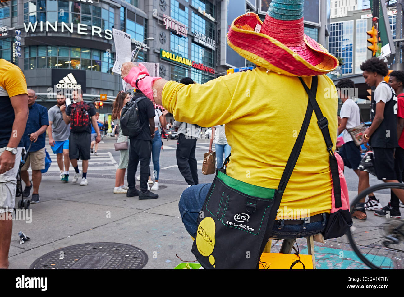 Yonge Street in Toronto Stock Photo Alamy