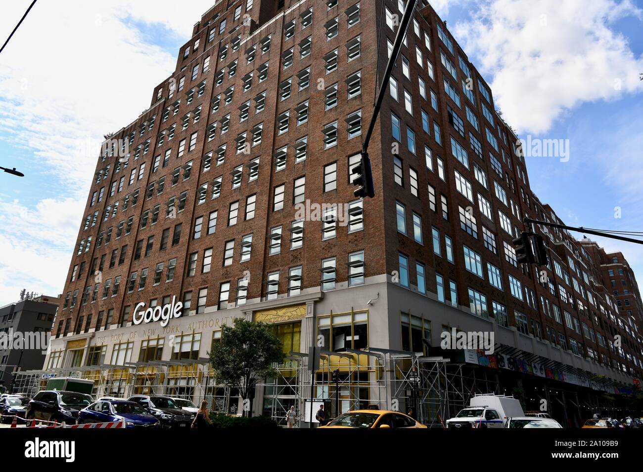 Google building in NYC, USA Stock Photo