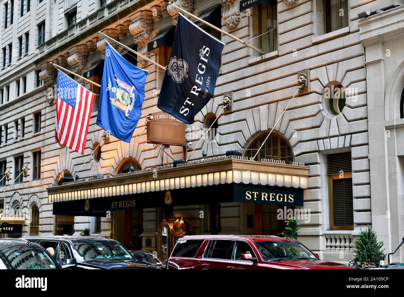 ST Regis hotel, NYC, USA Stock Photo
