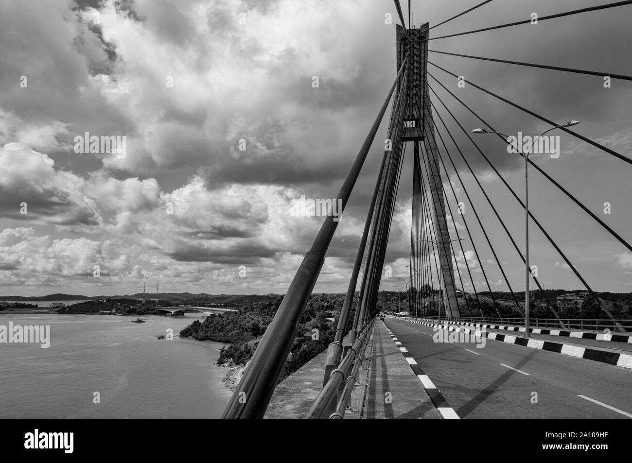 Barelang Bridge Stock Photo