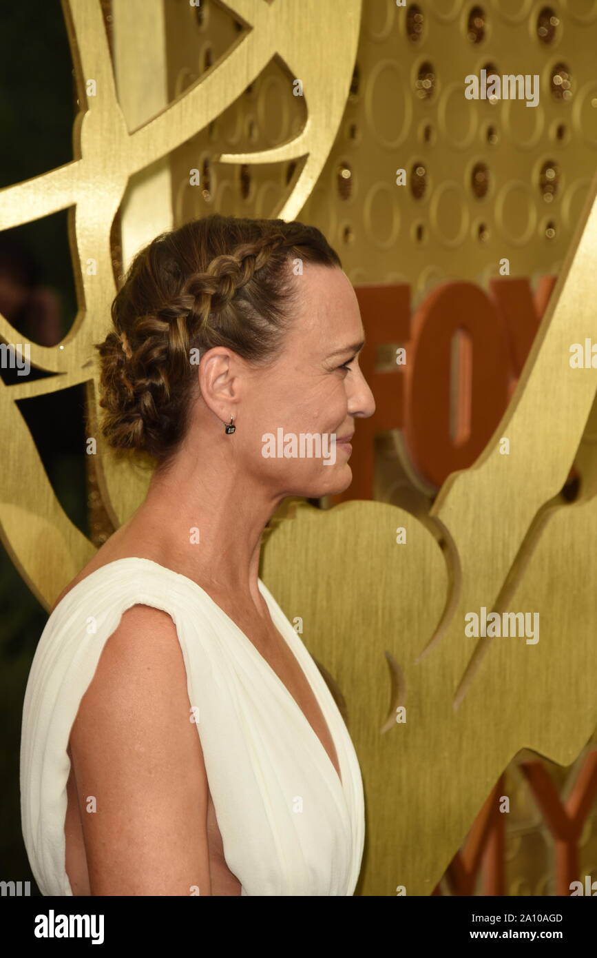 September 22, 2019, Los Angeles, California, USA: ROBIN WRIGHT during arrivals for the Primetime Emmy Awards, at the Microsoft Theater. (Credit Image: © Kathy Hutchins/ZUMA Wire) Stock Photo