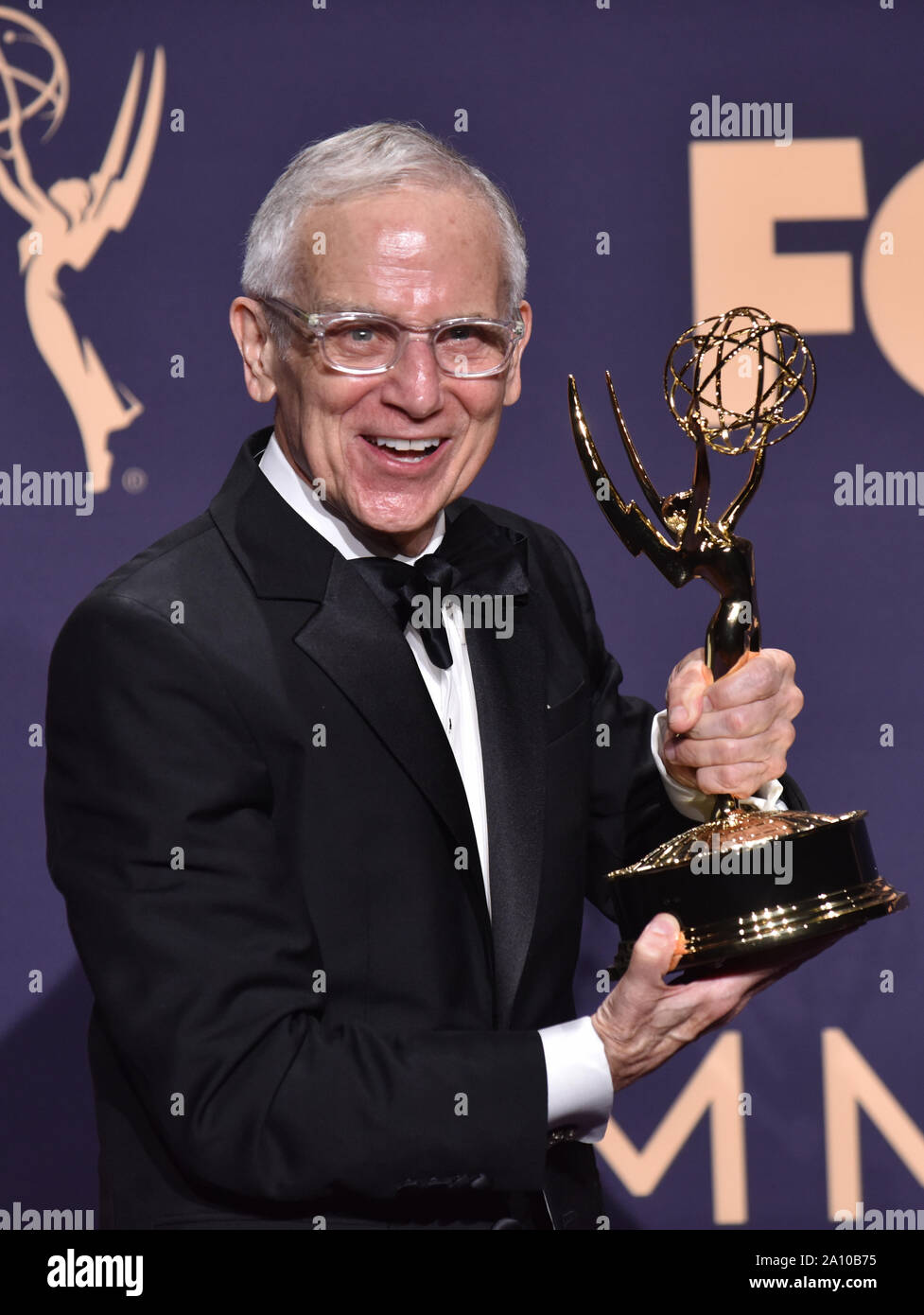 Don Roy King winner of the award for outstanding directing for a variety  series for the Host: Donald Glover episode of Saturday Night Live pose  in the press room at the 2018