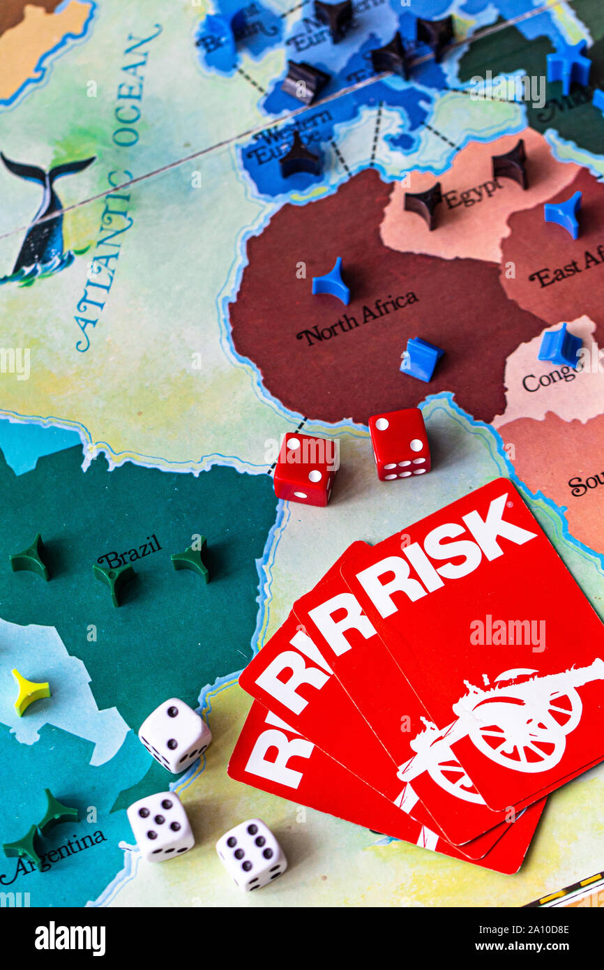 Risk Game Map High Resolution Stock Photography and Images Alamy