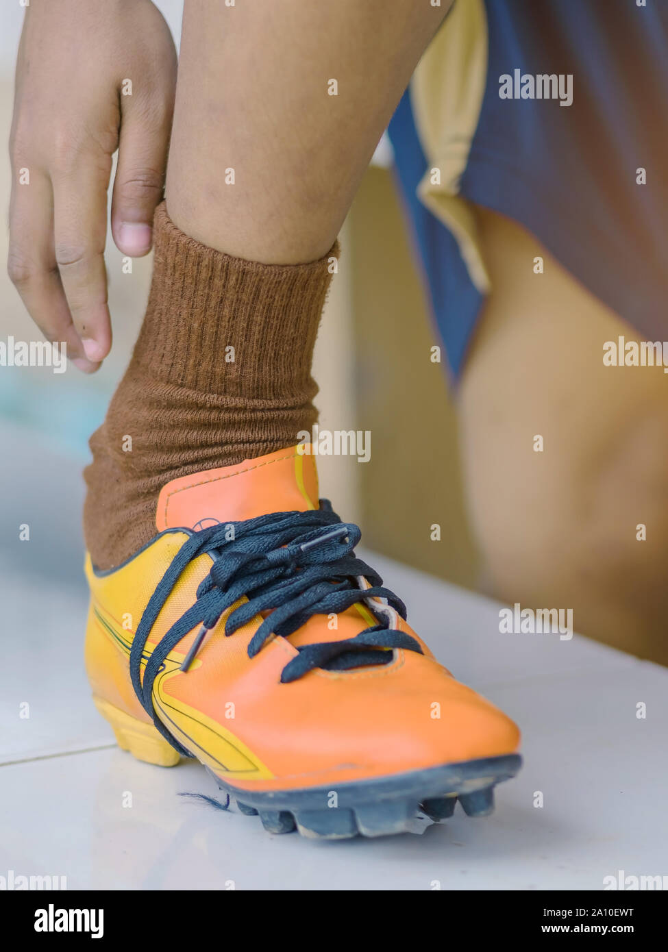 studded soccer boots