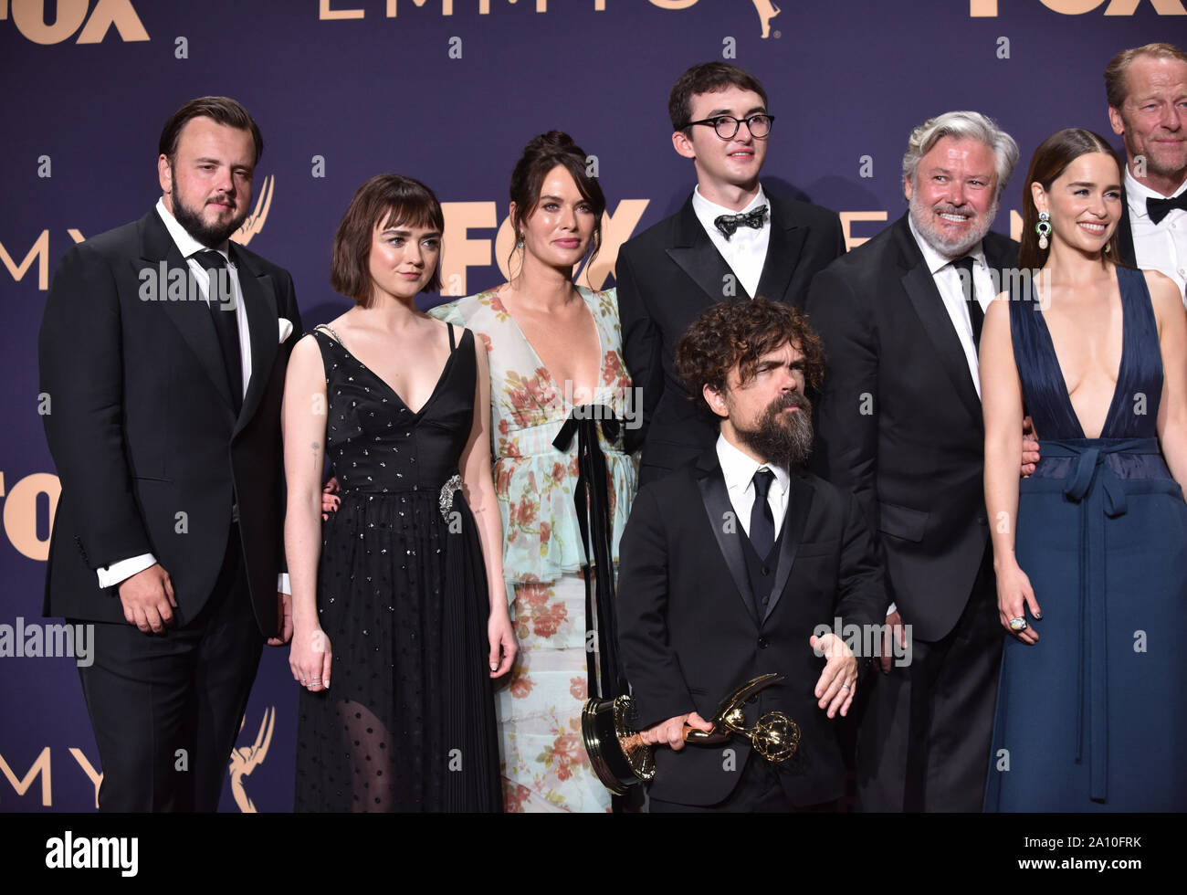 Cast & Crew of 'Game of Thrones': 2018 Emmy Awards Winners Backstage  Interview