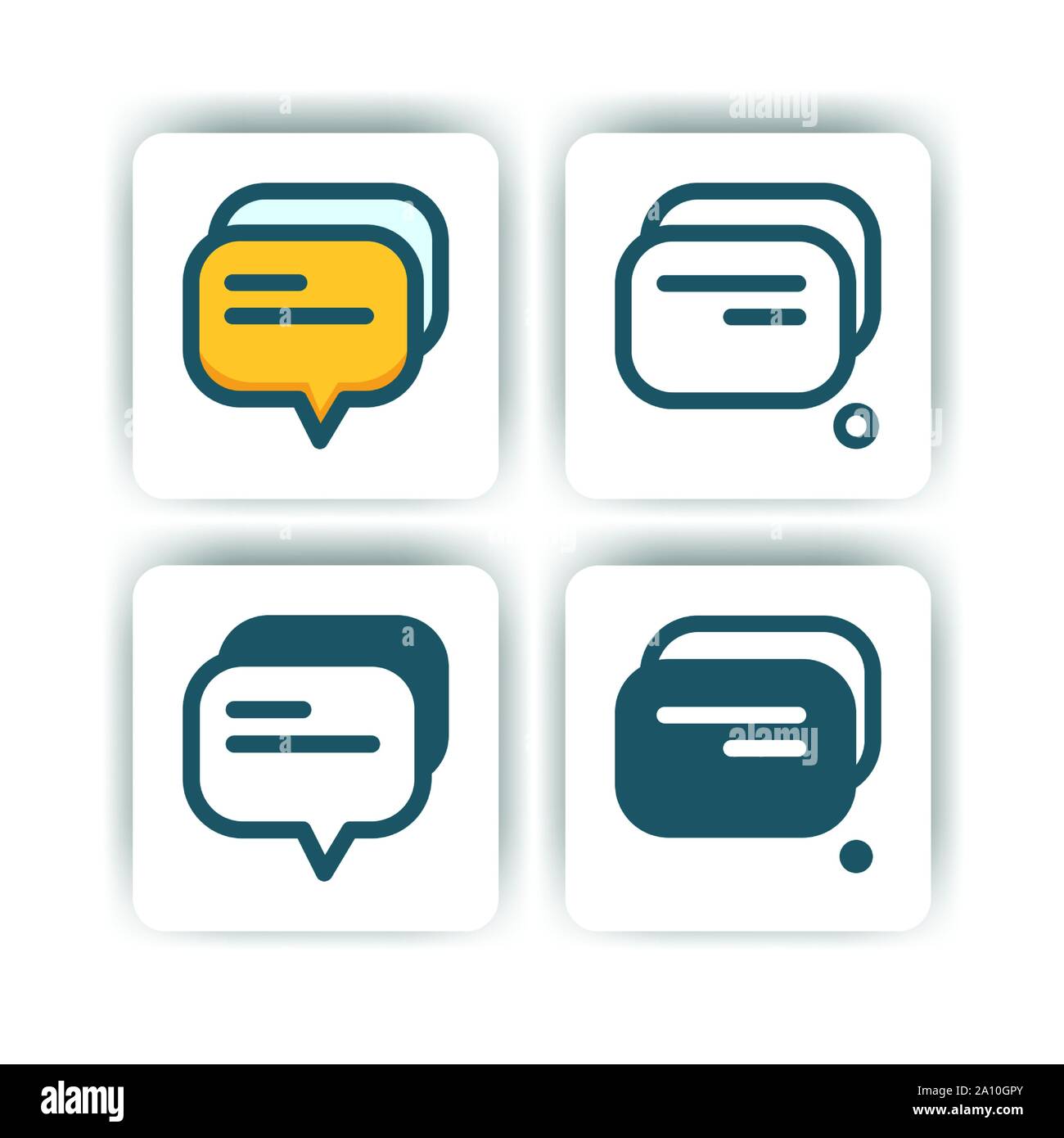 silhouette icon for mobile, web, and presentation with flat color vector illustrator Stock Vector