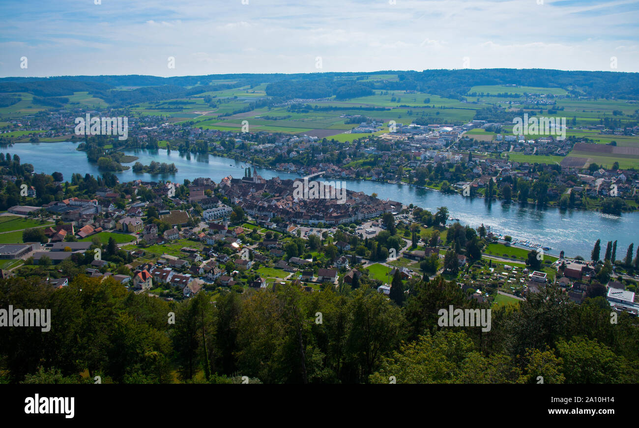 The Rhein Rhein river landscape hi-res stock photography and images - Alamy