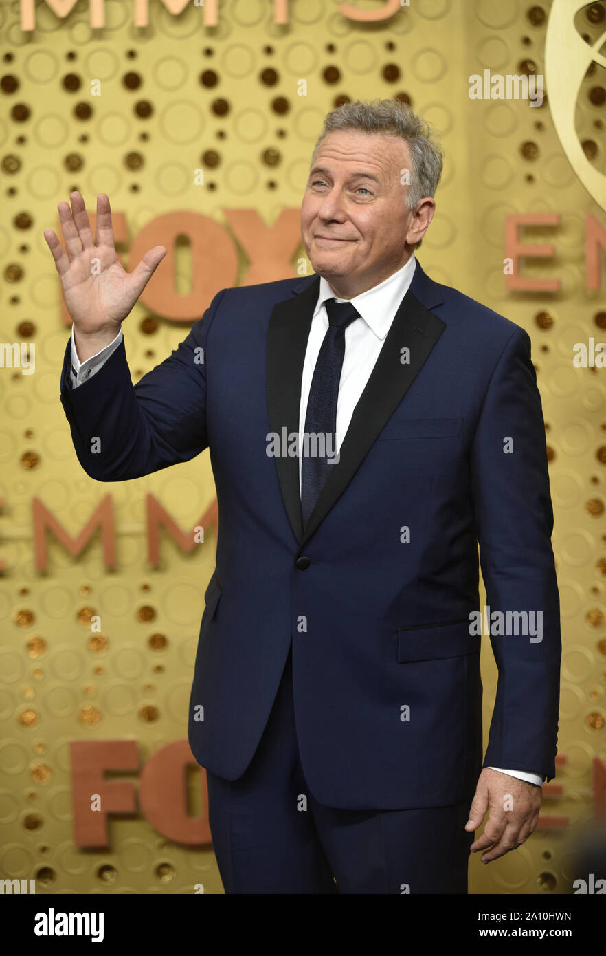 Paul Reiser arrives for the 71st annual Primetime Emmy Awards held at the Microsoft Theater in downtown Los Angeles on Sunday, September 22, 2019.   Photo by Christine Chew/UPI Stock Photo