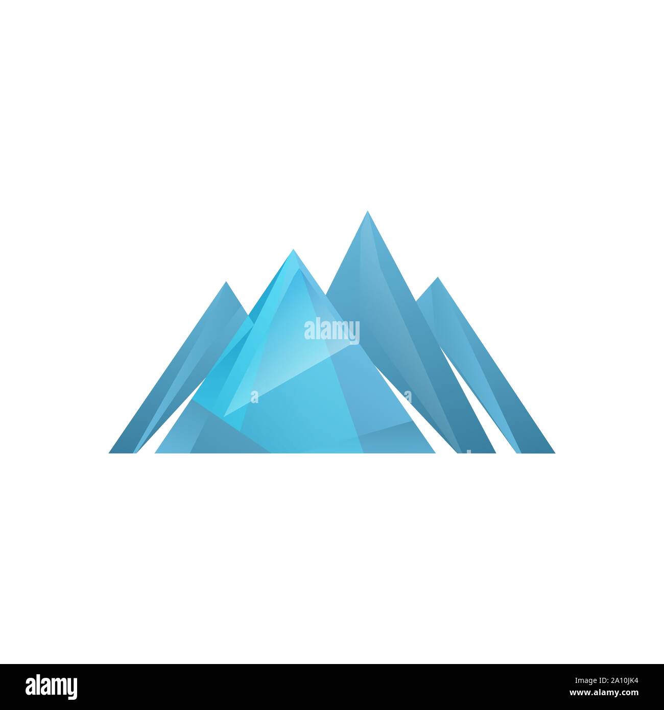 Peak logo Stock Vector Images - Alamy