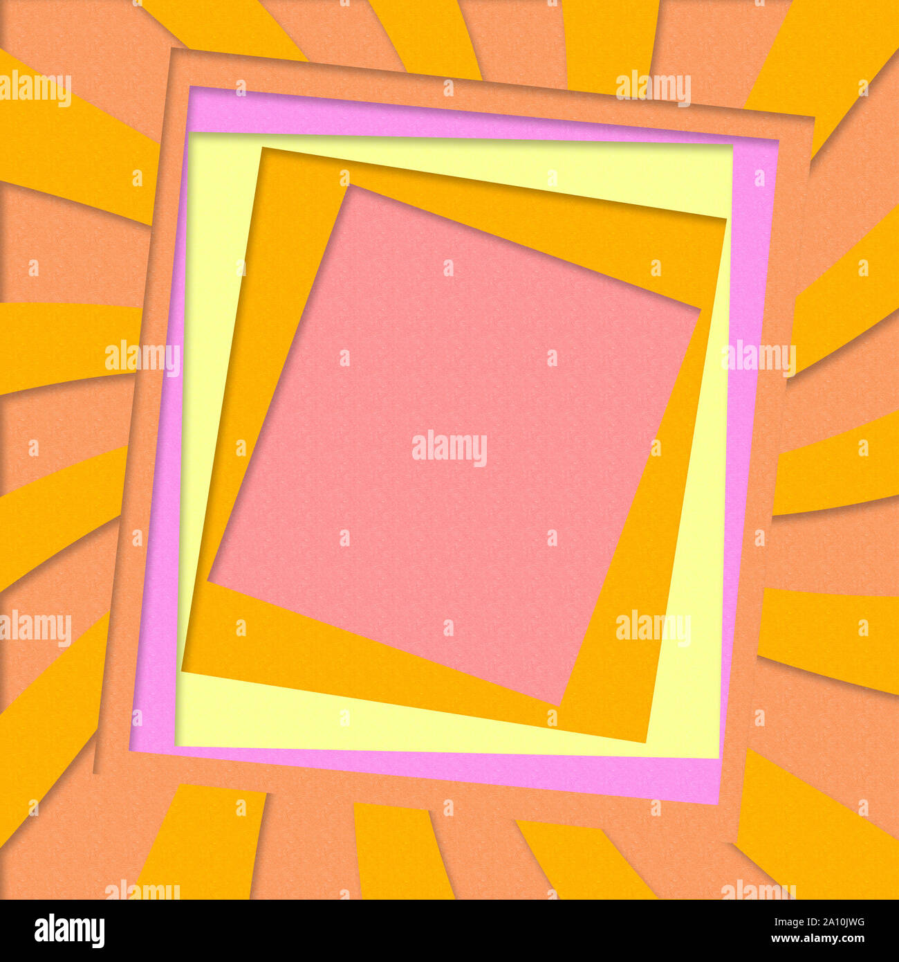 Illustration of abstract colorful recycled paper craft background Stock Photo Alamy