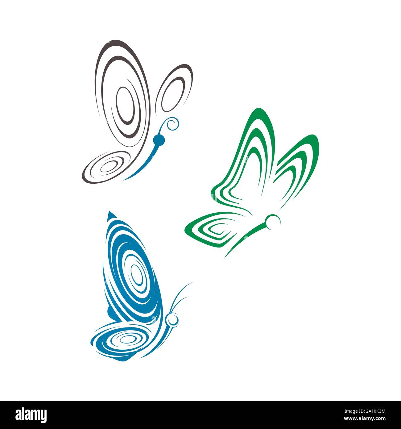 Butterfly vector vectors hi-res stock photography and images - Alamy