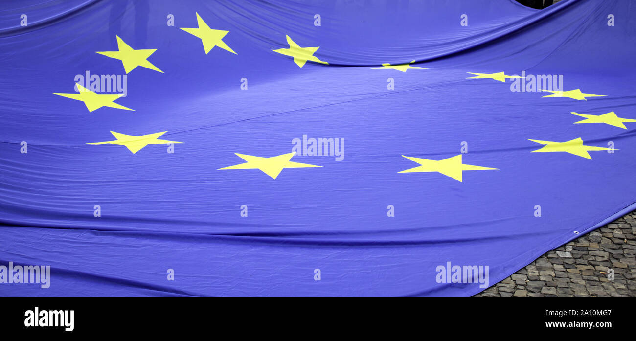 Flag of Europe, historical memory, sign and symbol Stock Photo - Alamy