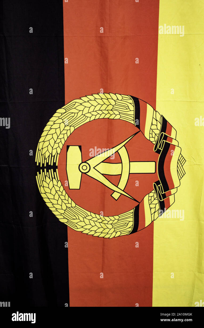 East germany flag hi-res stock photography and images - Alamy
