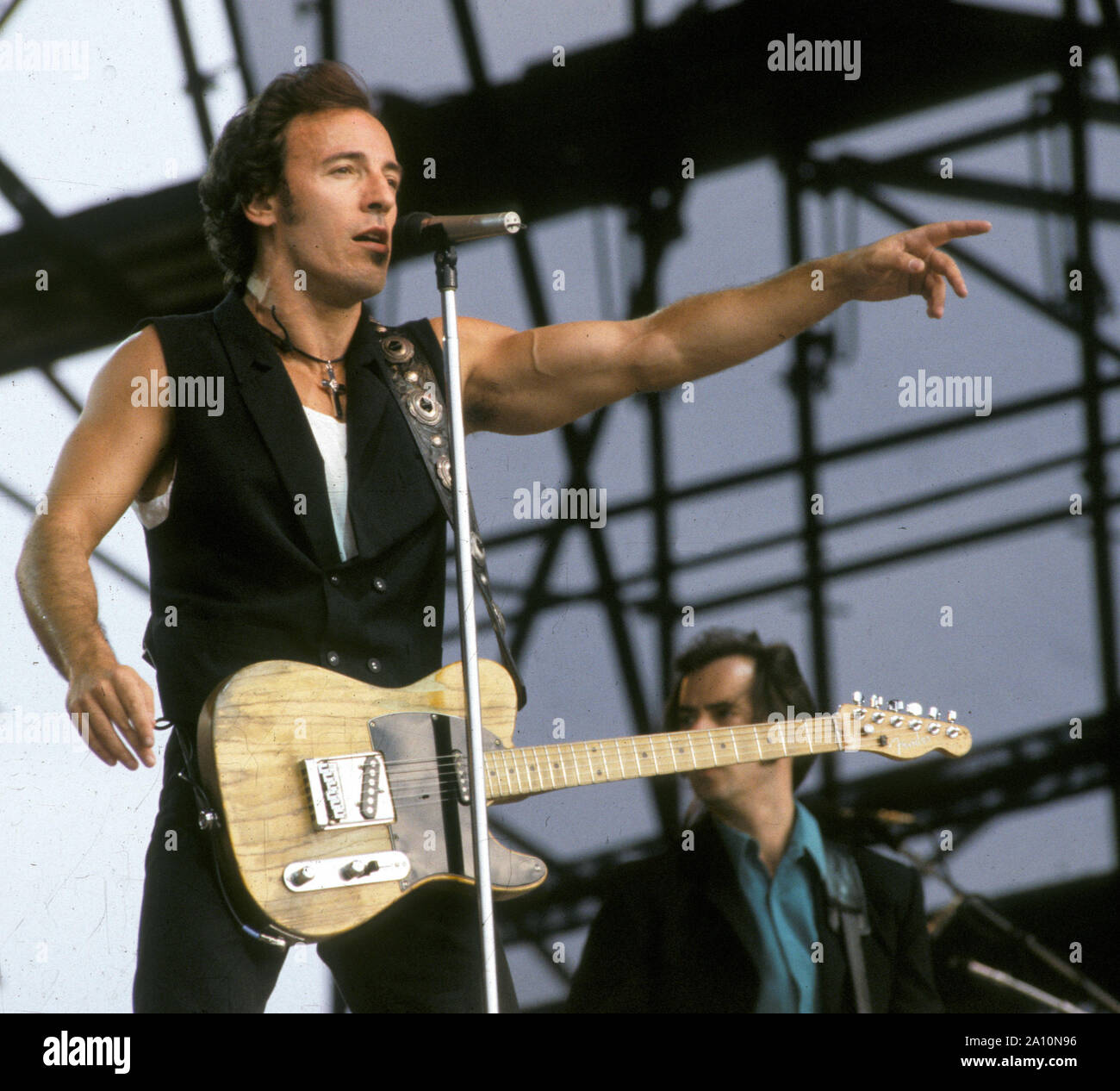 Us rock musician bruce springsteen hires stock photography and images