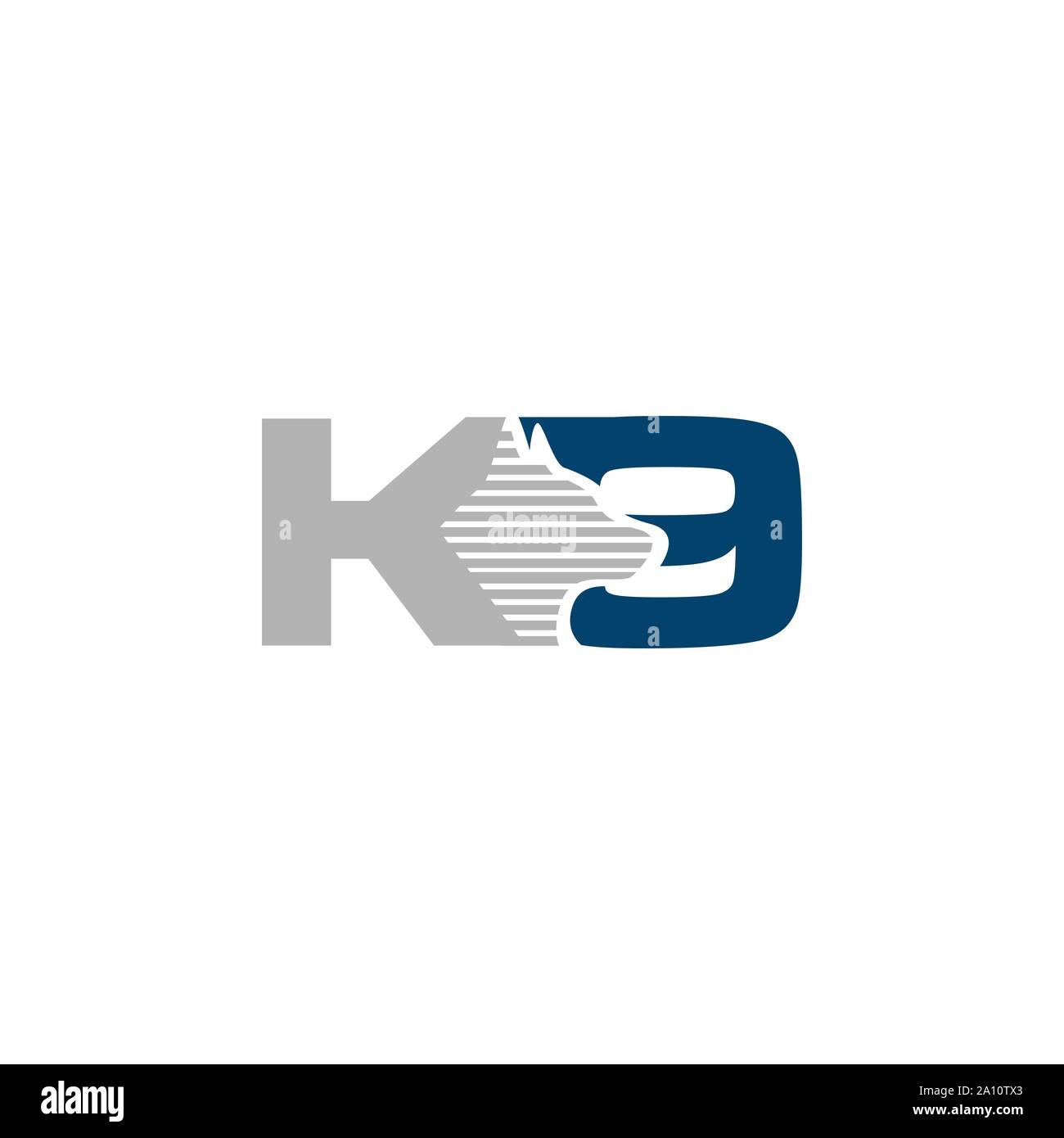 training k9 Dog logo design vector ideas on a white background Stock Vector