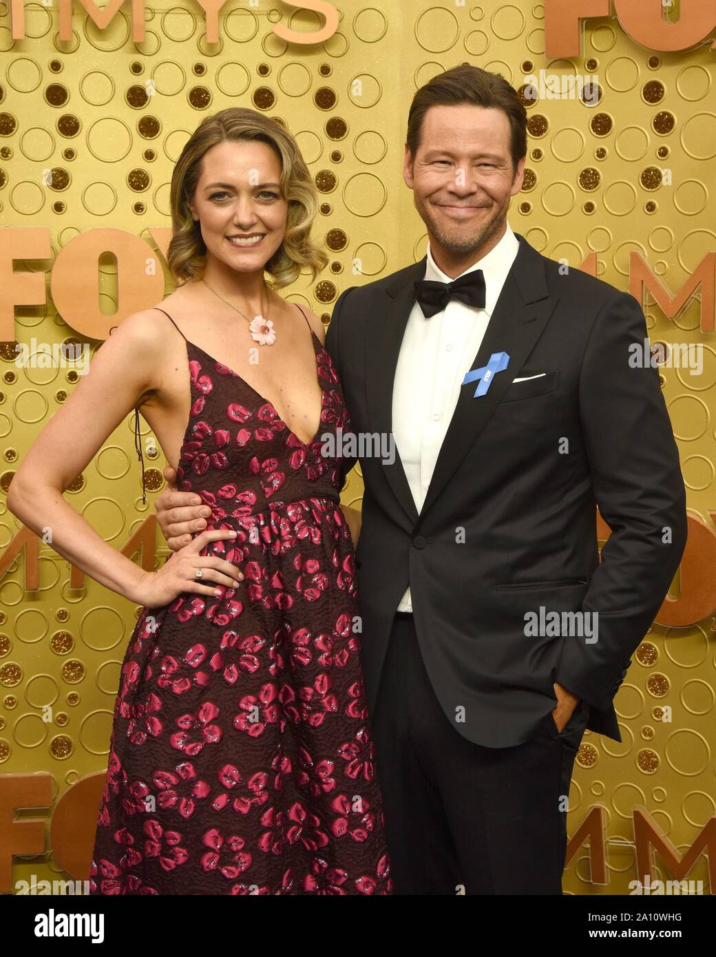 Los Angeles, CA. 22nd Sep, 2019. Erica Hanson, Ike Barinholtz at