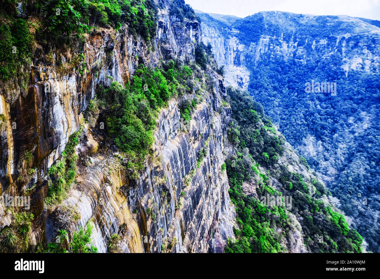 Arwah Cave gorge, Cherrapunji, India. Stock Photo