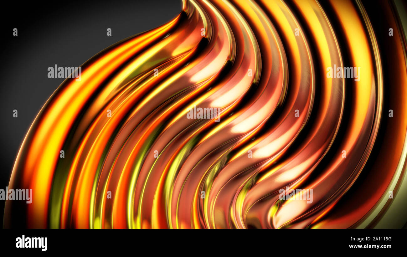 Beautiful abstract background - 3D Illustration Stock Photo - Alamy