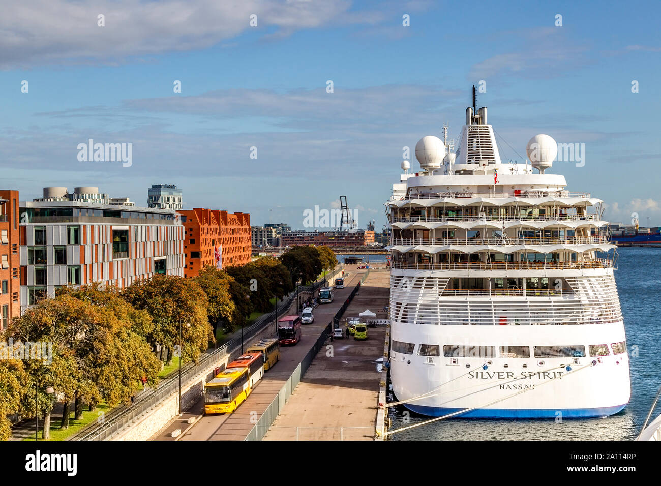 Copenhagen Cruise Port Langelinie Quay High Resolution Stock Photography And Images Alamy