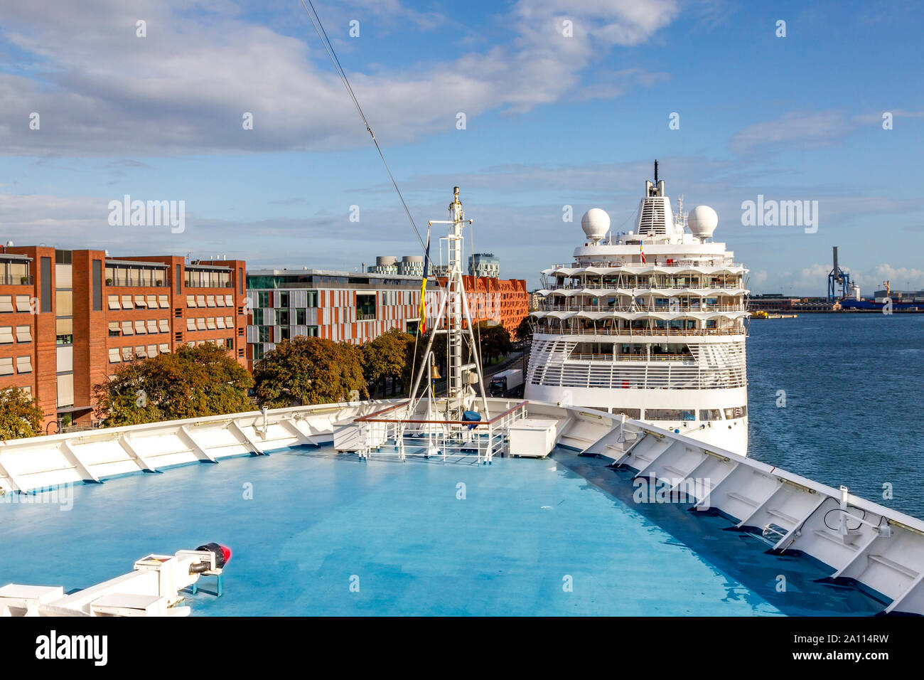 Copenhagen Cruise Port Langelinie Quay High Resolution Stock Photography And Images Alamy