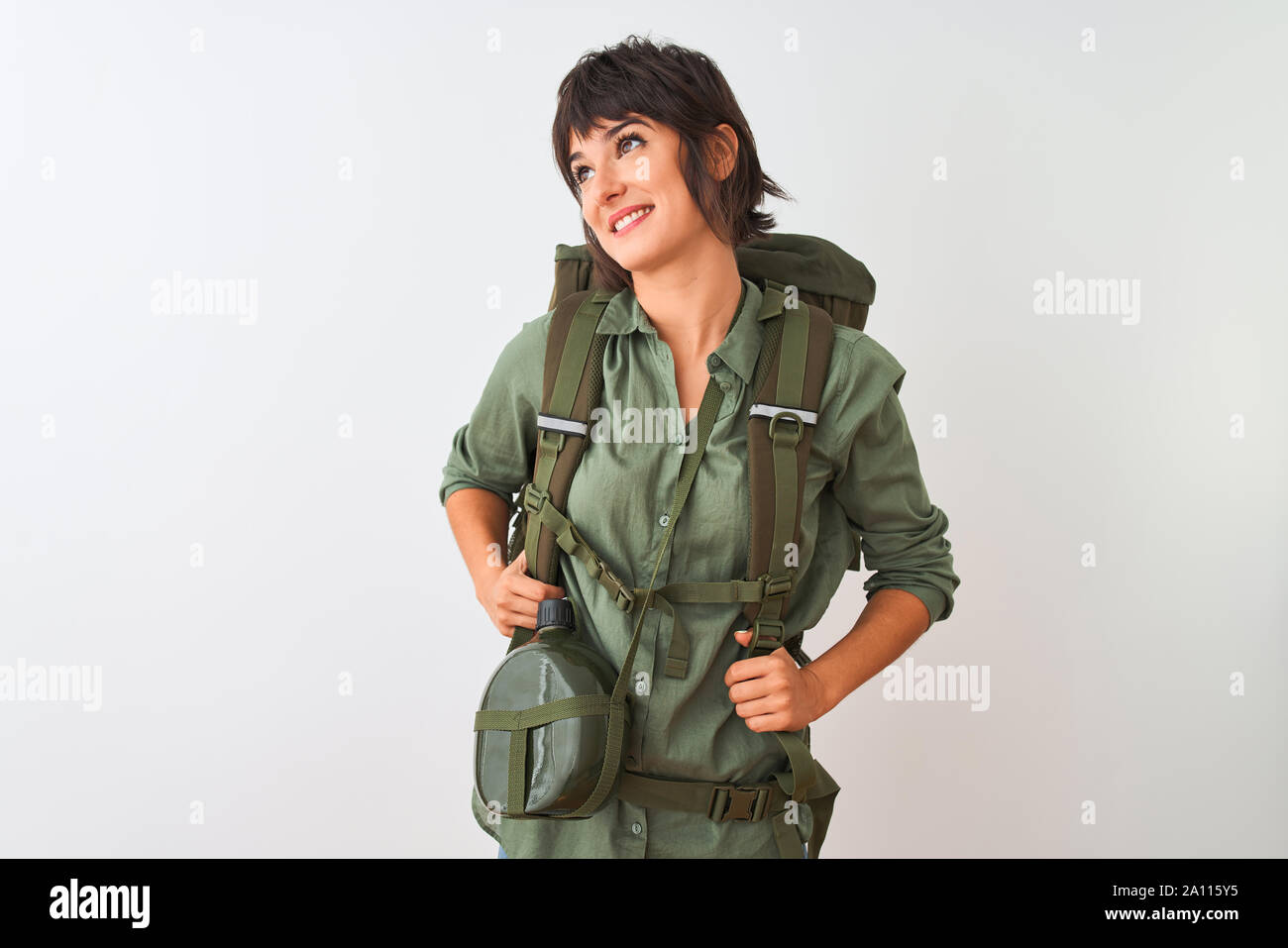 Beautiful woman hiking skin hi-res stock photography and images - Alamy