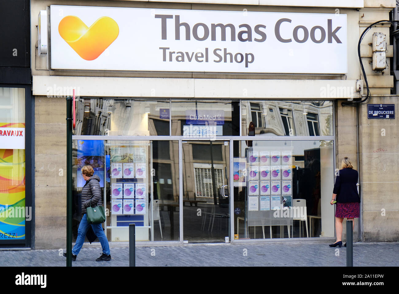 Ticket travel agency logo hi-res stock photography and images - Alamy
