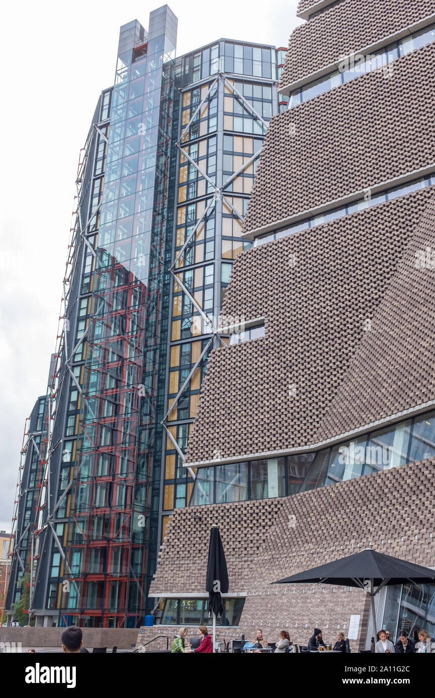 Blavatnik Building Tate Modern London Stock Photo
