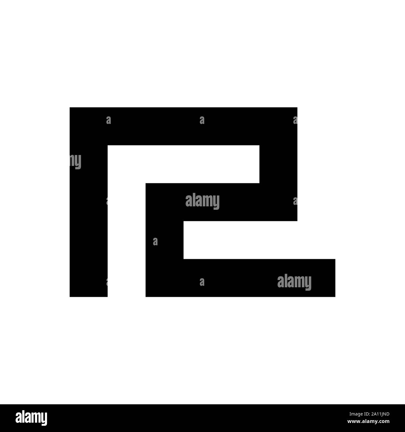 Greek key vector symbol. Vector and illustration Stock Vector Image