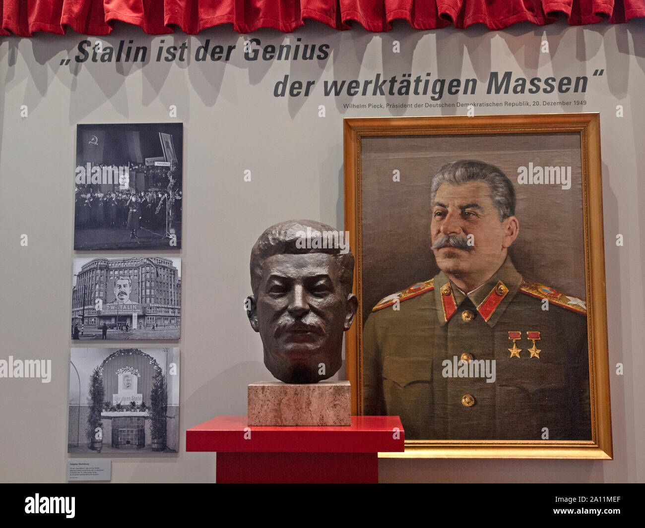 A Display In The Haus Der Geschichte Der Bundesrepublik