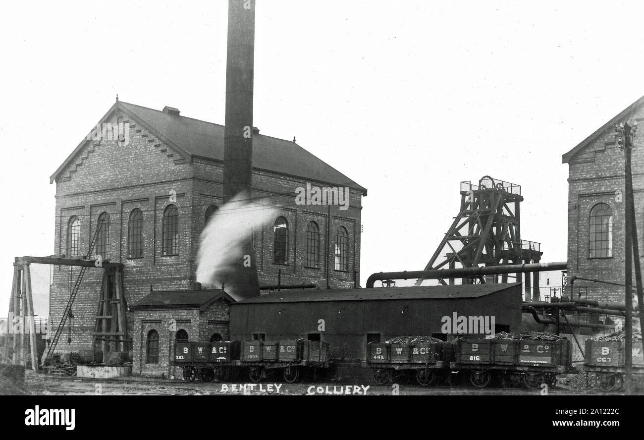 BENTLEY COLLIERY DONCASTER Stock Photo