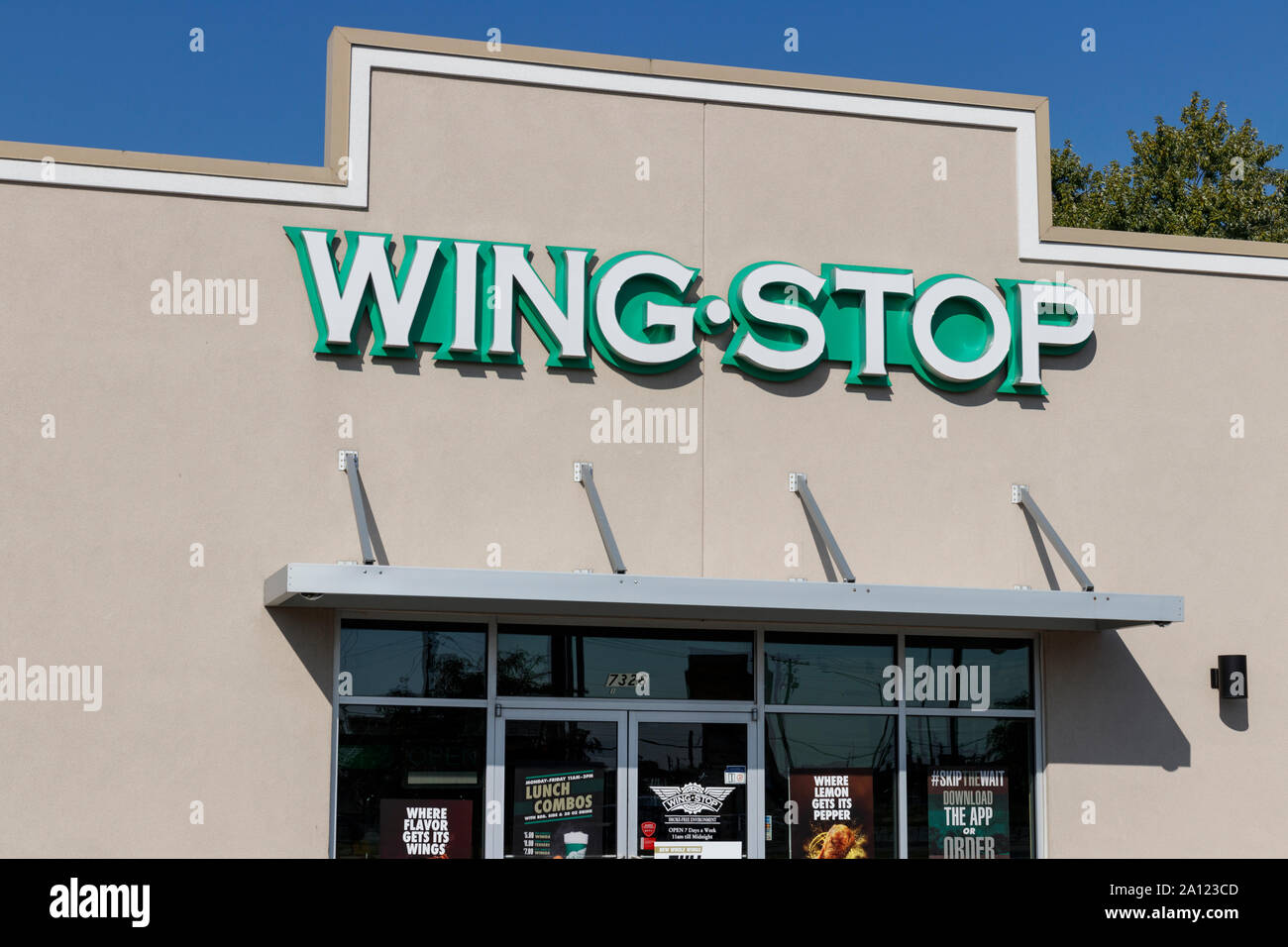 Indianapolis Circa September 2019 Wingstop chicken wing casual restaurant. Wingstop is adding