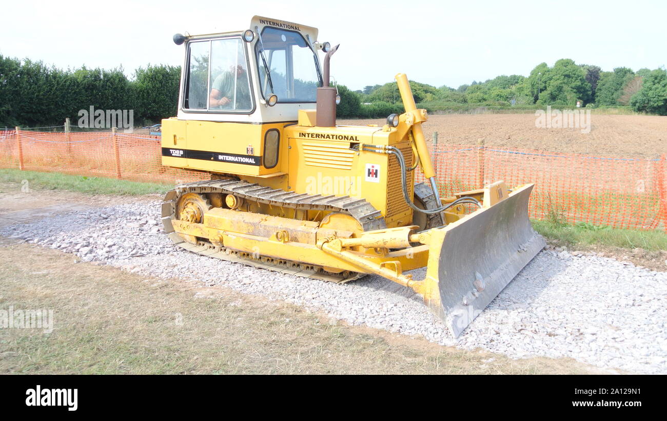 International bulldozer part road hi-res stock photography and images ...
