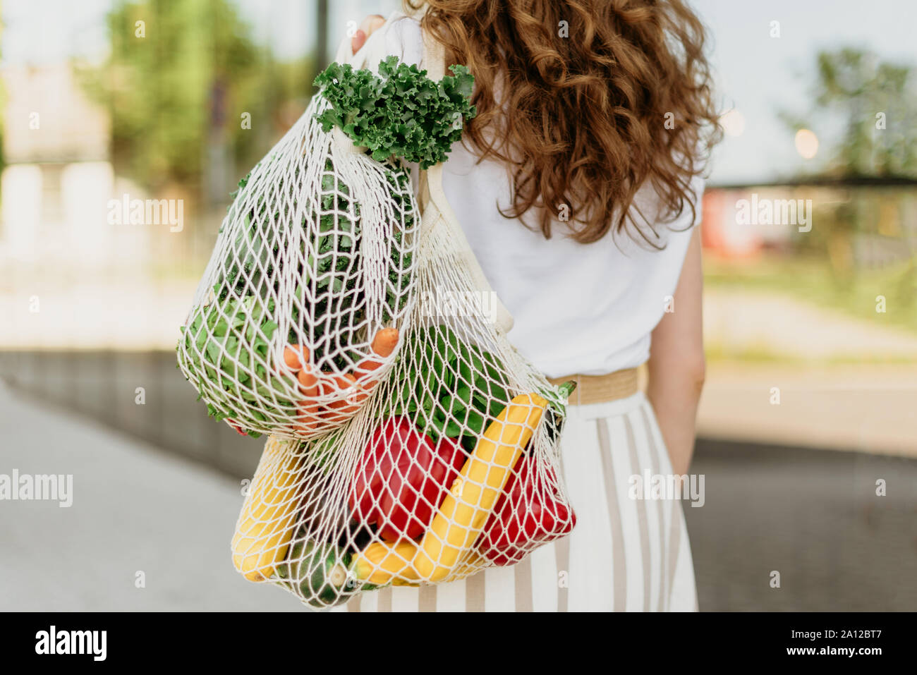 Vegetarian Shopper Bag – Funny Hipster Cotton Reusable Tote | Don’t Ask Me Why