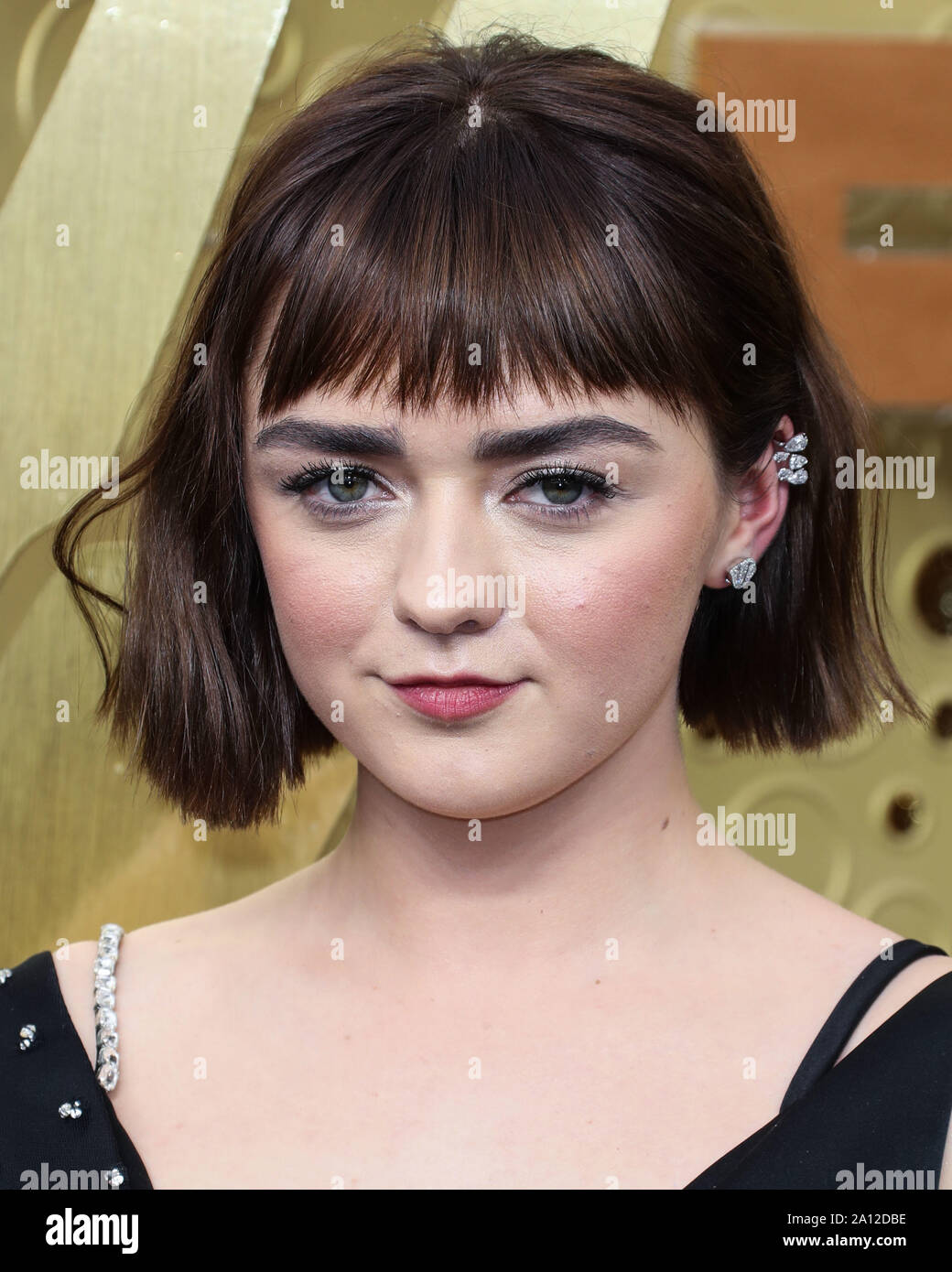 LOS ANGELES, CALIFORNIA, USA - SEPTEMBER 22: Maisie Williams arrives at the 71st Annual Primetime Emmy Awards held at Microsoft Theater L.A. Live on September 22, 2019 in Los Angeles, California, United States. (Photo by Xavier Collin/Image Press Agency) Stock Photo