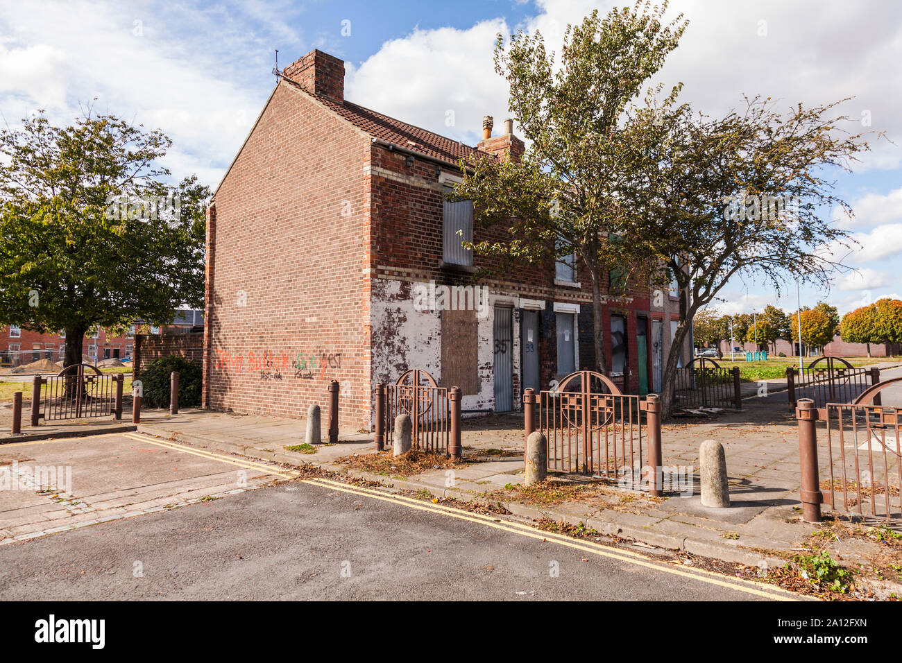Middlesbrough houses hires stock photography and images Alamy