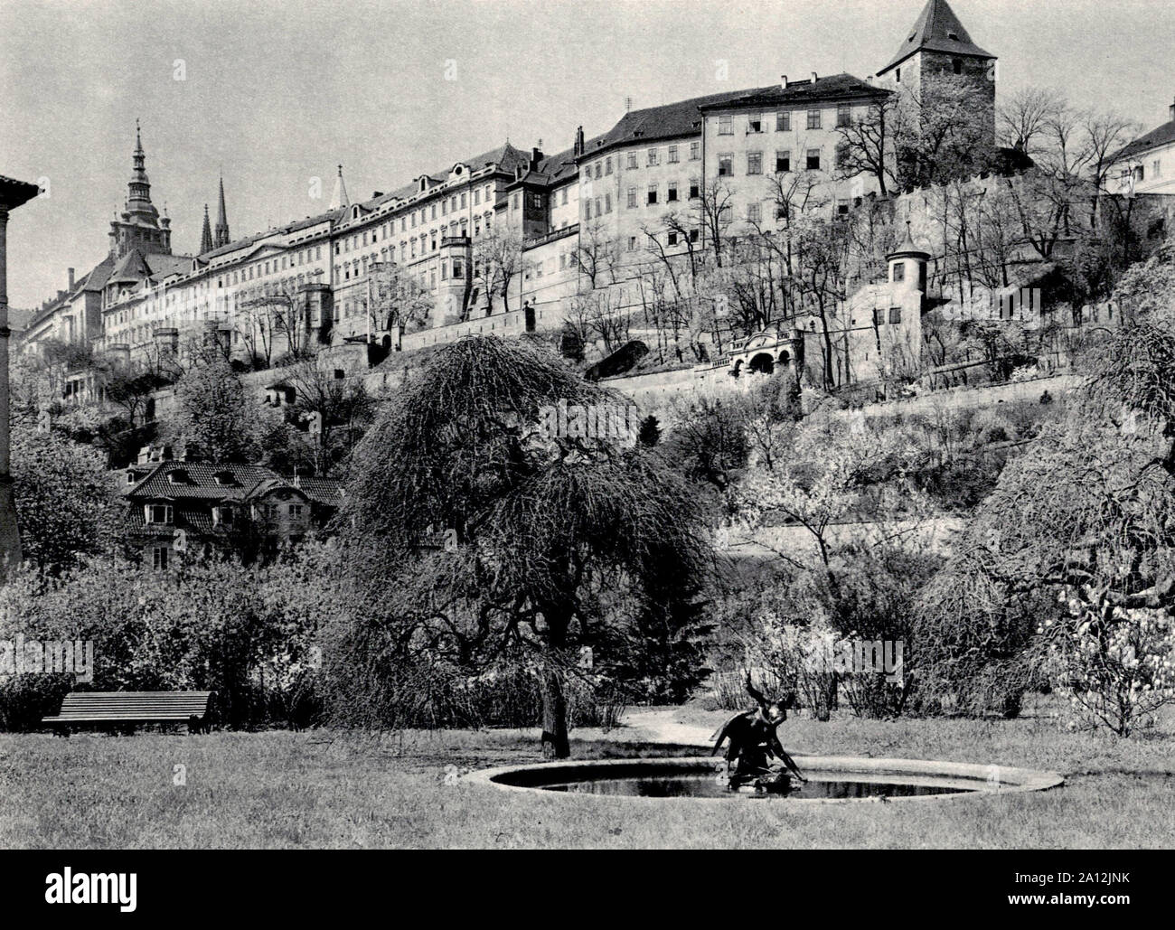 CZECHOSLOVAKIA, Prague 1961: Photograph showing architecture of prague ...