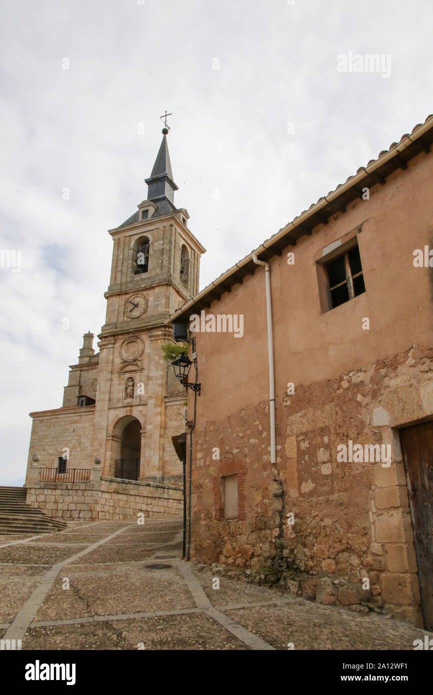 Iglesia Colegial de San Pedro, Lerma, Spain Stock Photo