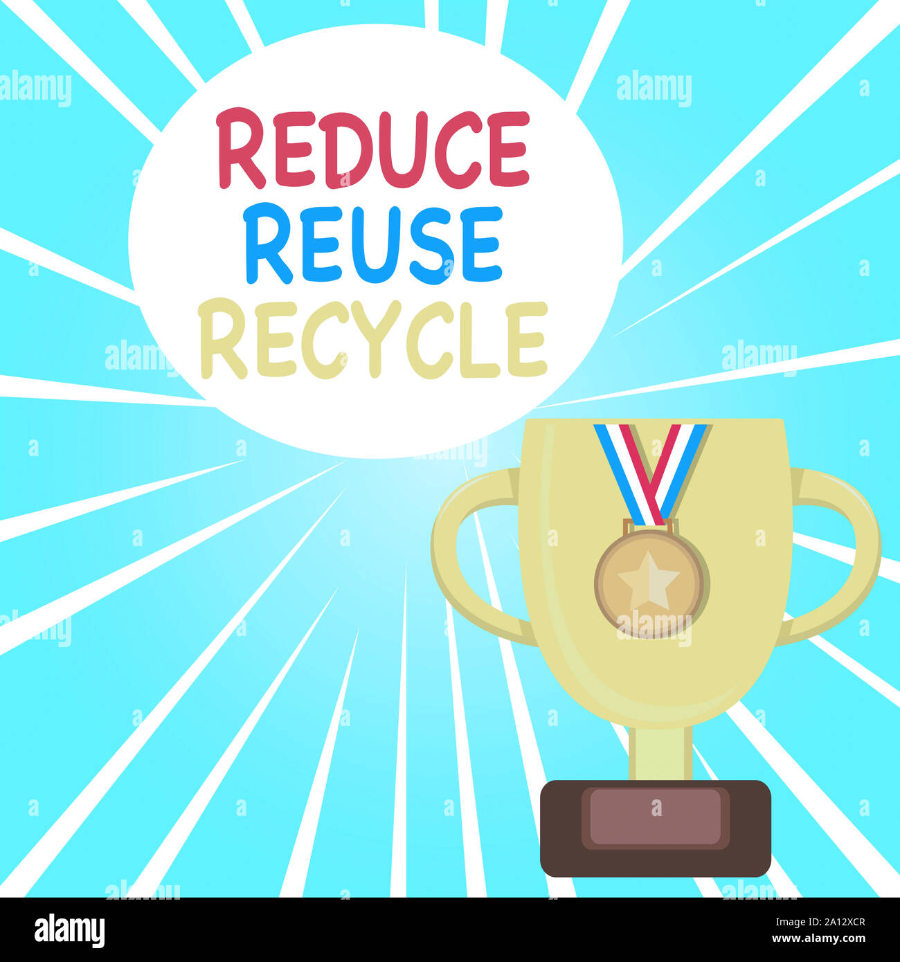 Handwriting text writing Reduce Reuse Recycle. Conceptual photo ...