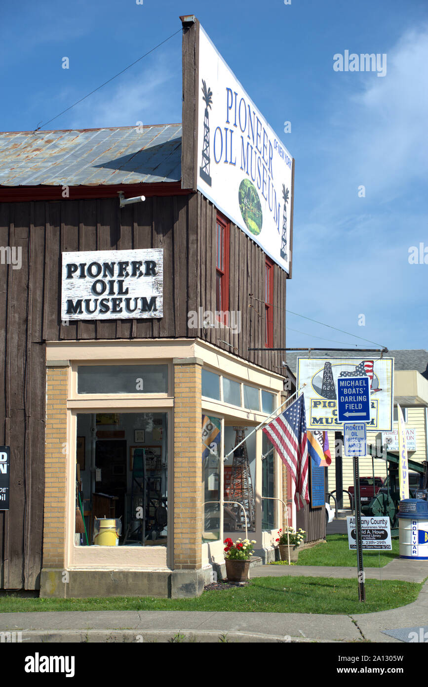 Pioneer Oil Museum, Bolivar, New York, USA Stock Photo Alamy
