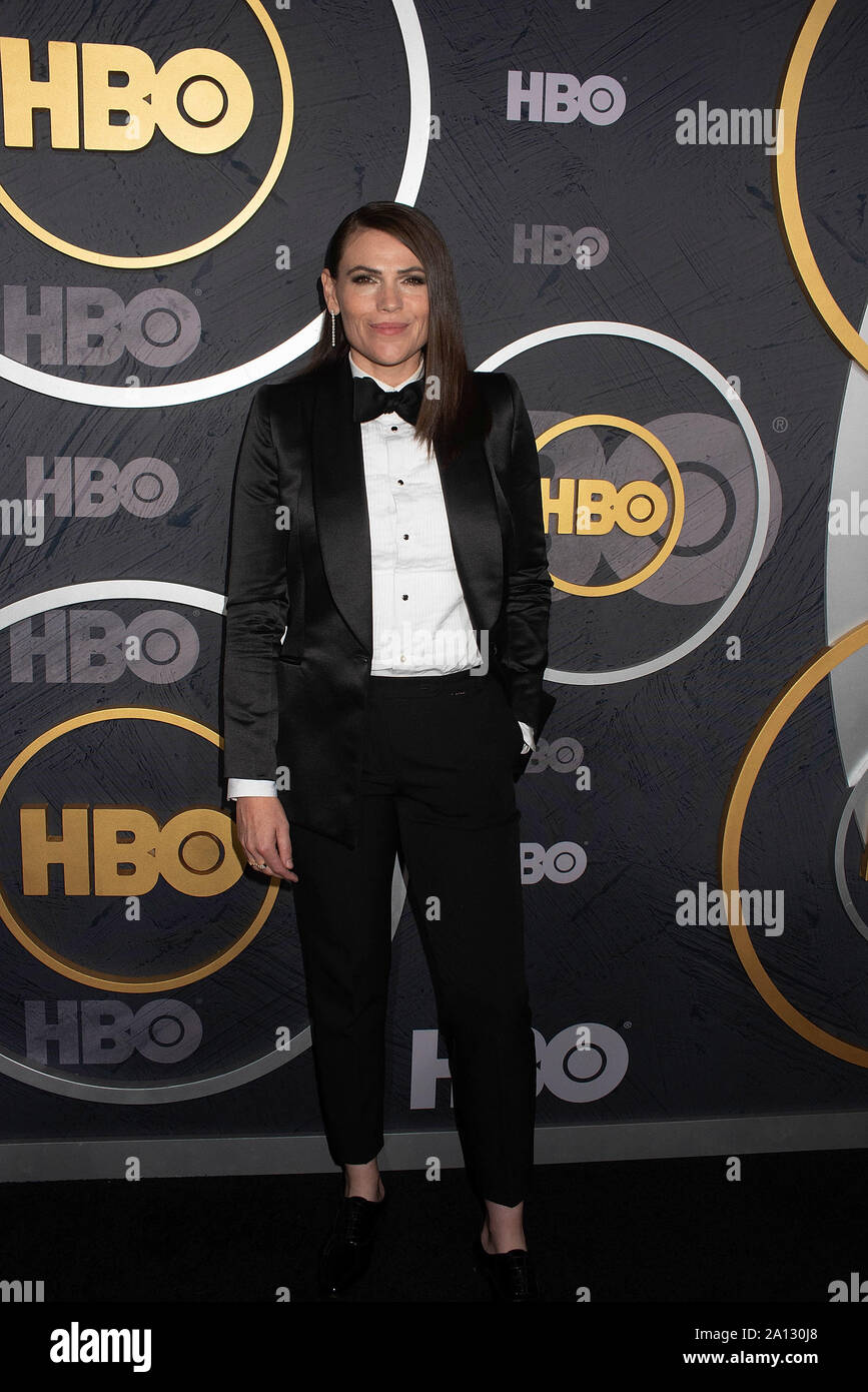 LOS ANGELES, CALIFORNIA - SEPTEMBER 22: Clea DuVall attends HBO's Post