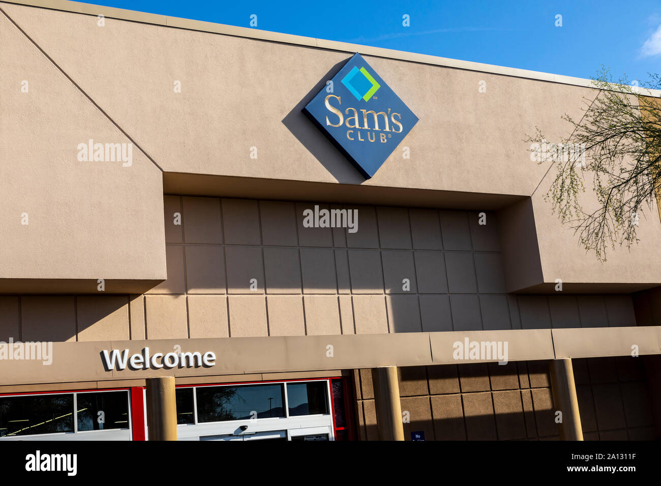 Sams Club in Henderson Nevada USA Stock Photo