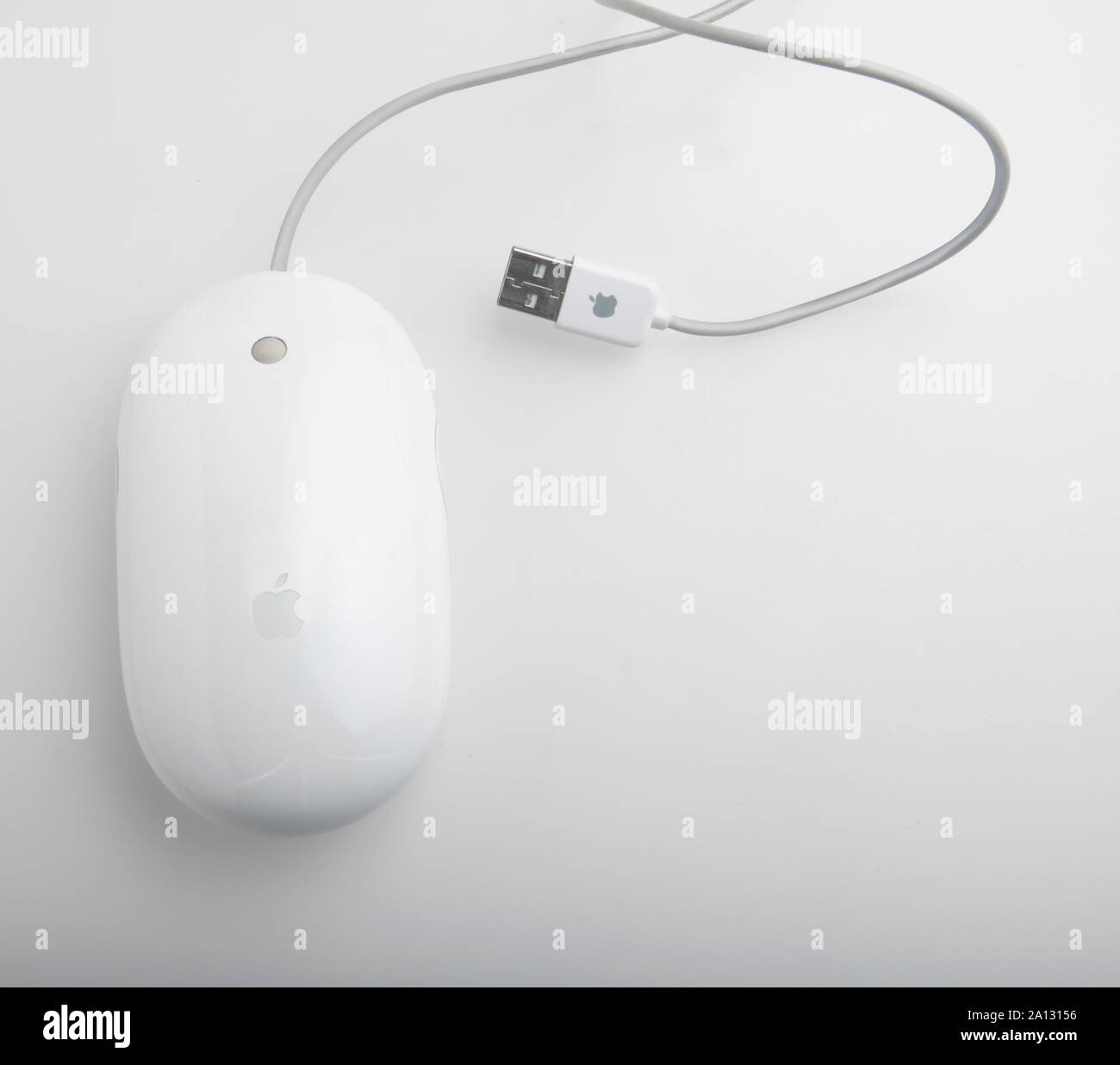 Apple Mighty Mouse Stock Photo