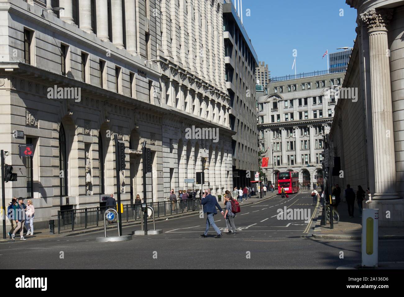 Traditional Architecture Around Bank Station Stock Photo - Alamy