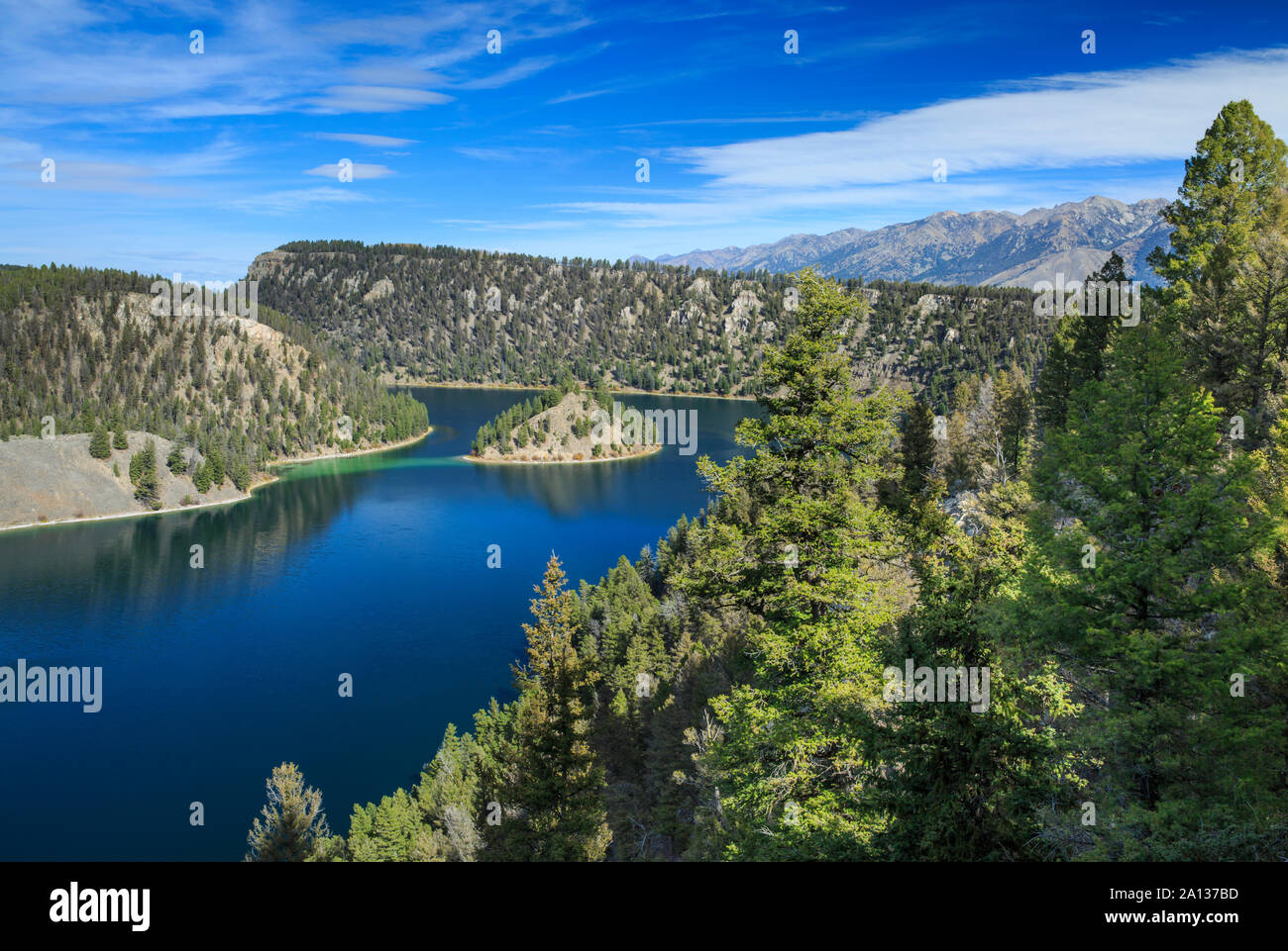 cliff lake in beaverhead-deerlodge national forest of the upper madison river basin in southwest montana Stock Photo