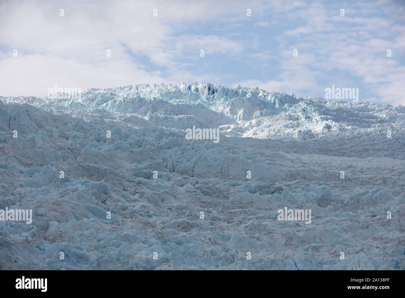 Glacier Alaska, slowly melting Stock Photo