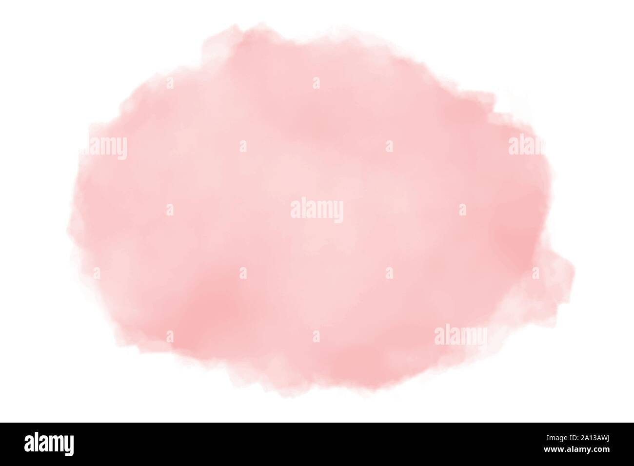 Abstract light peach pastel pink watercolor splash on white background  Stock Vector Image & Art - Alamy