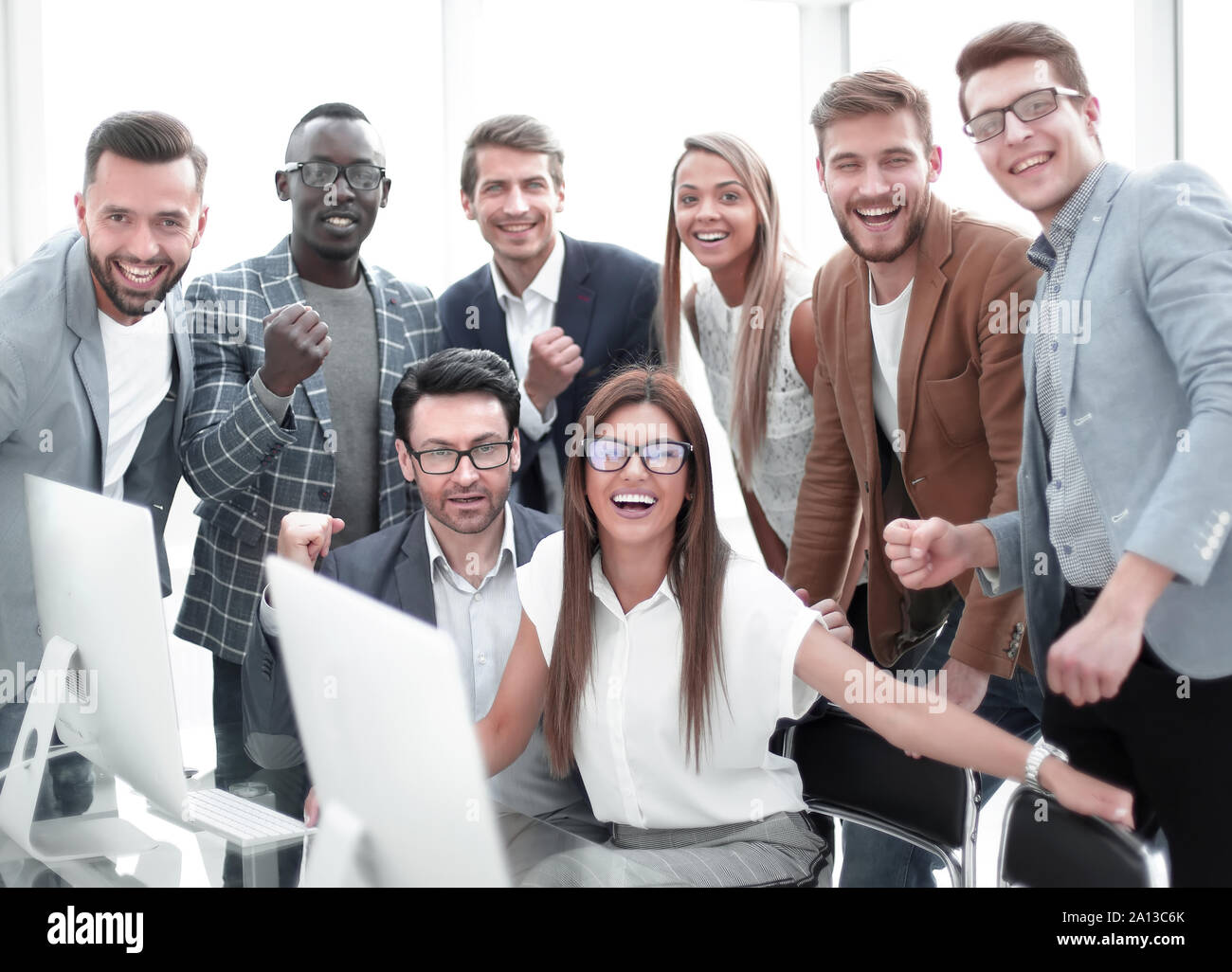 Workplace euphoria hi-res stock photography and images - Alamy
